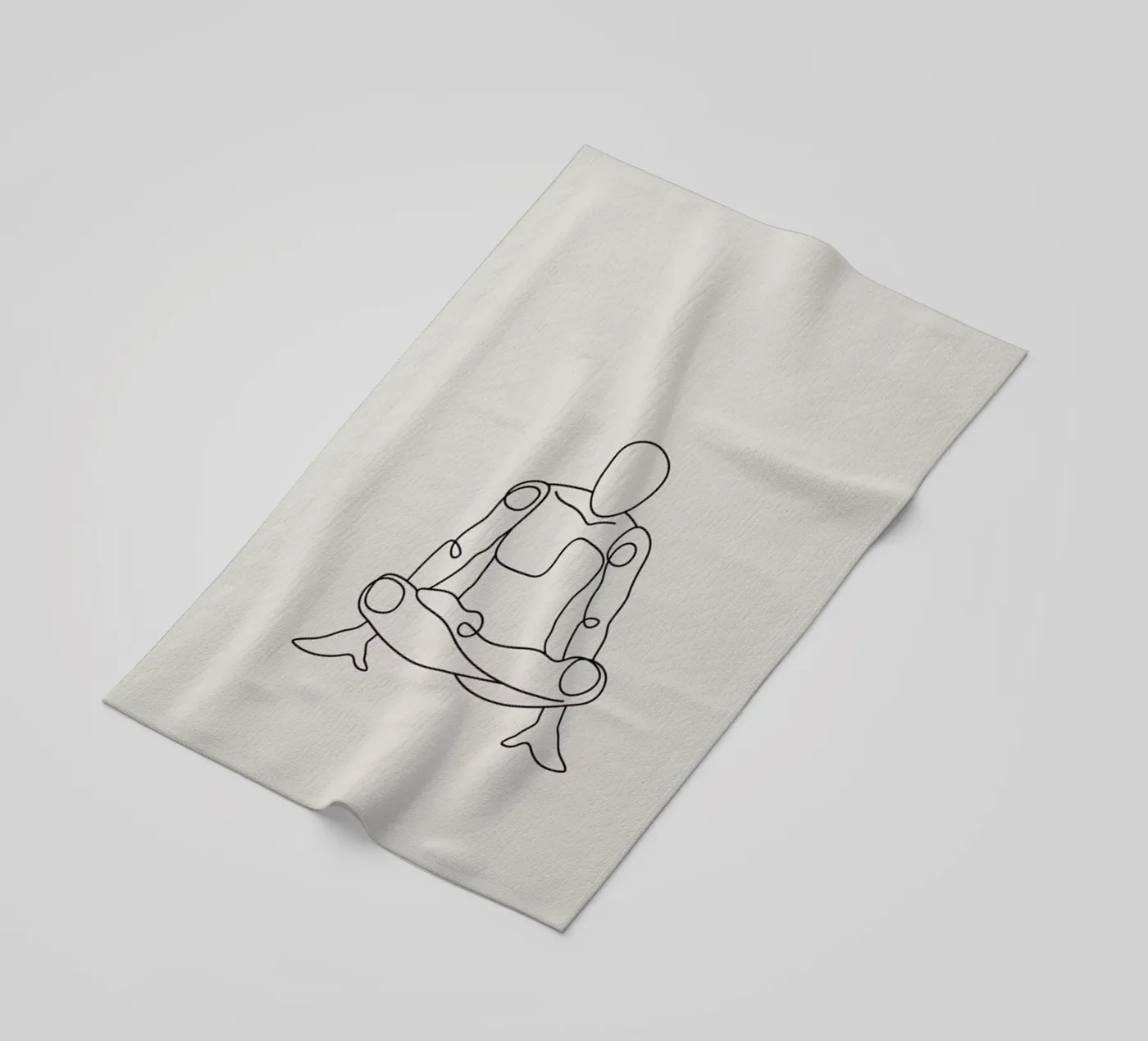 Scale Strandtuch von Klaus with K