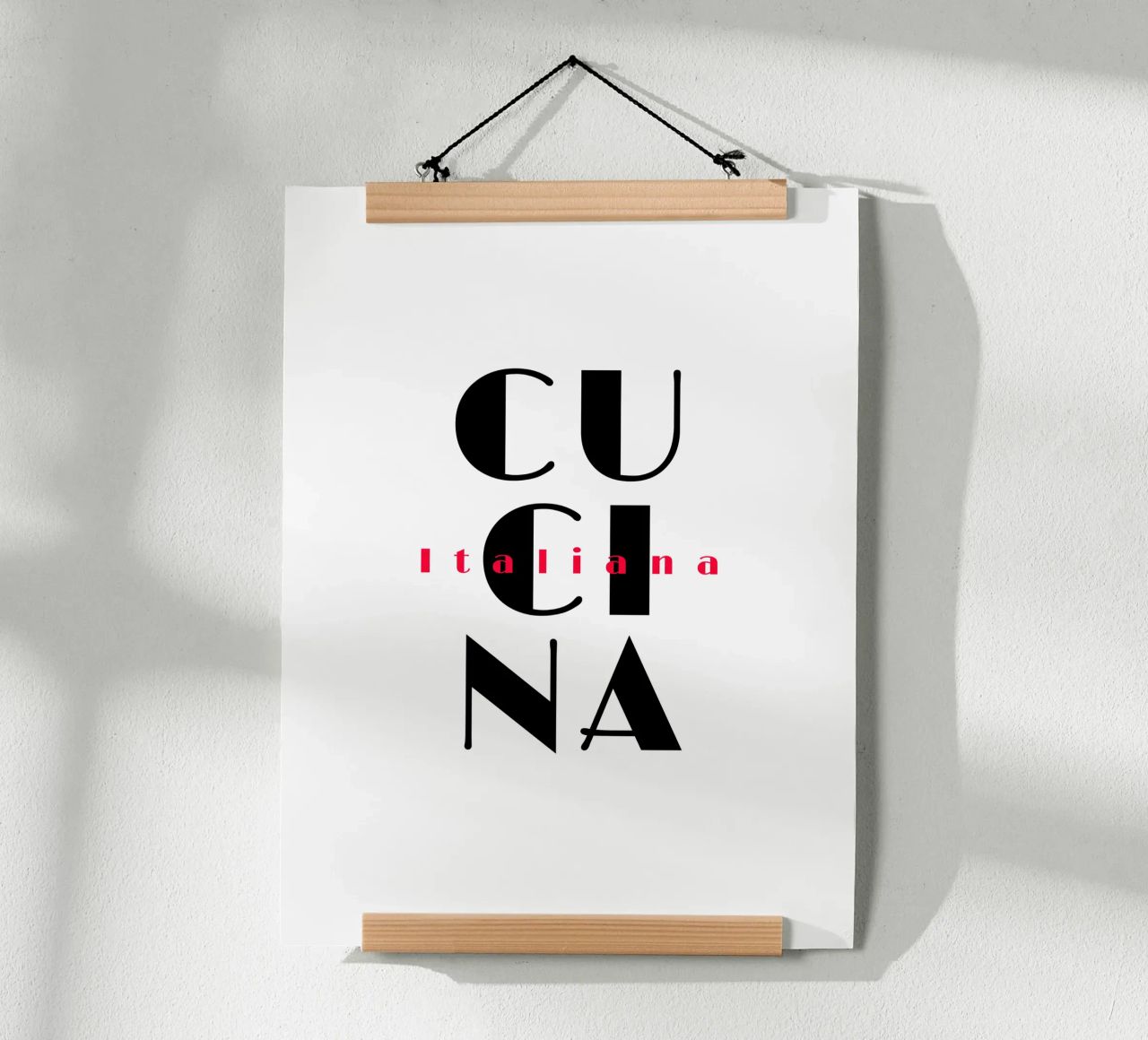 Cucina italiana IV Poster von Bureau Purpur