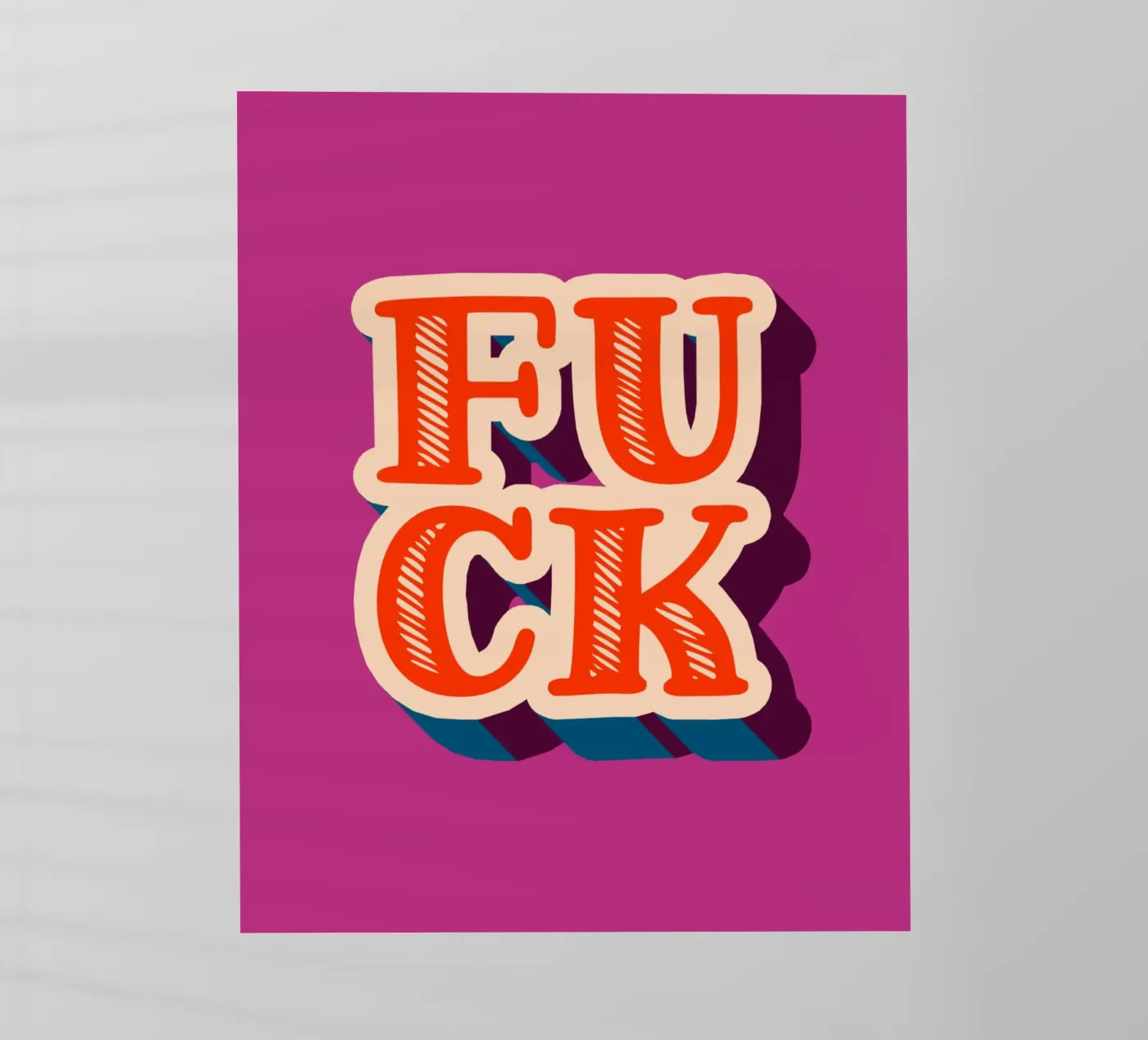 f**k! pellicola backlit da pixelflow