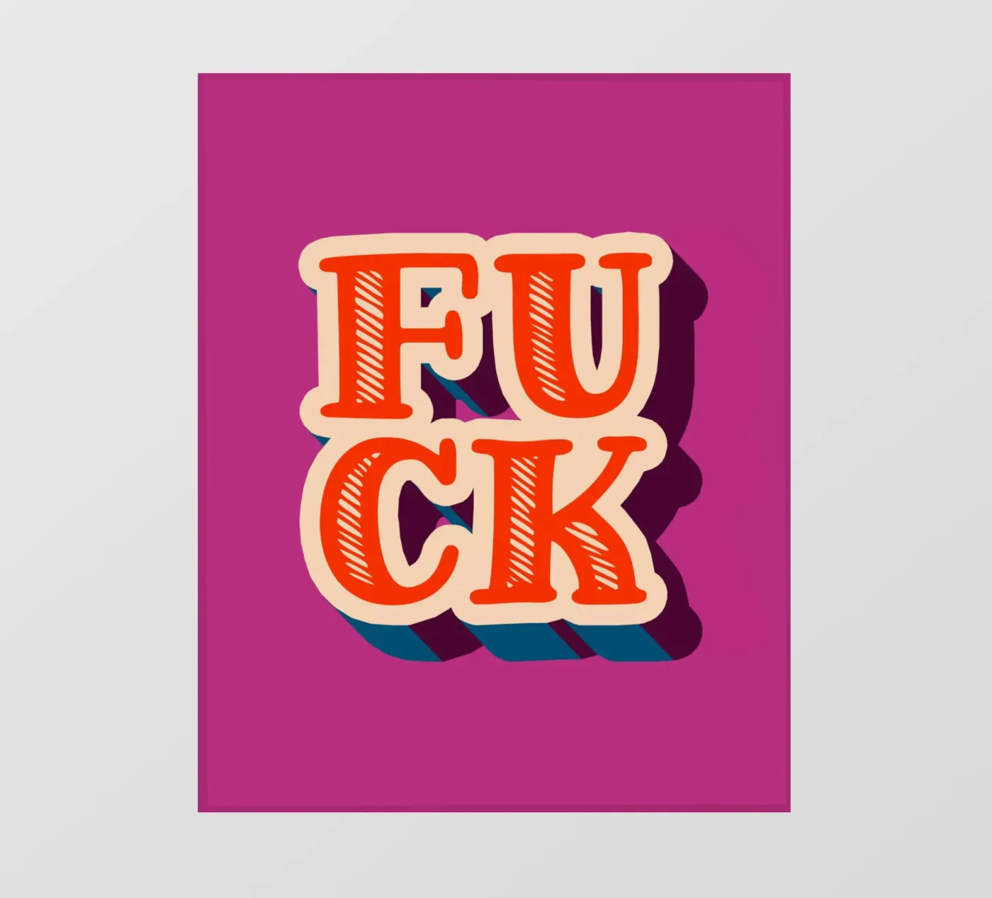 f**k! pellicola backlit da pixelflow