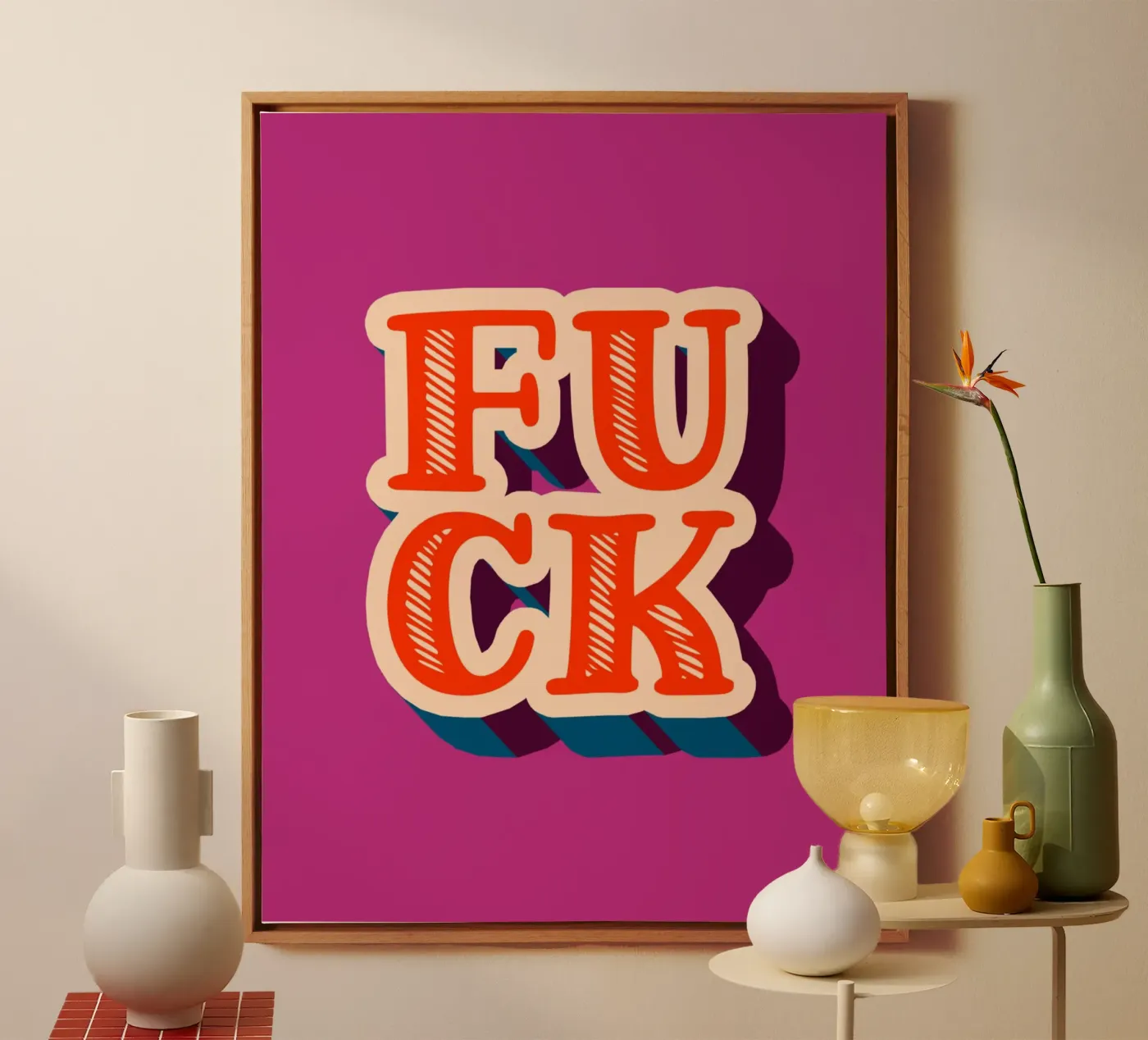 f**k! tela da pixelflow