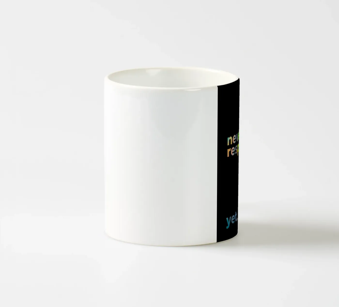 responsibility ceramic mug by pixelflow