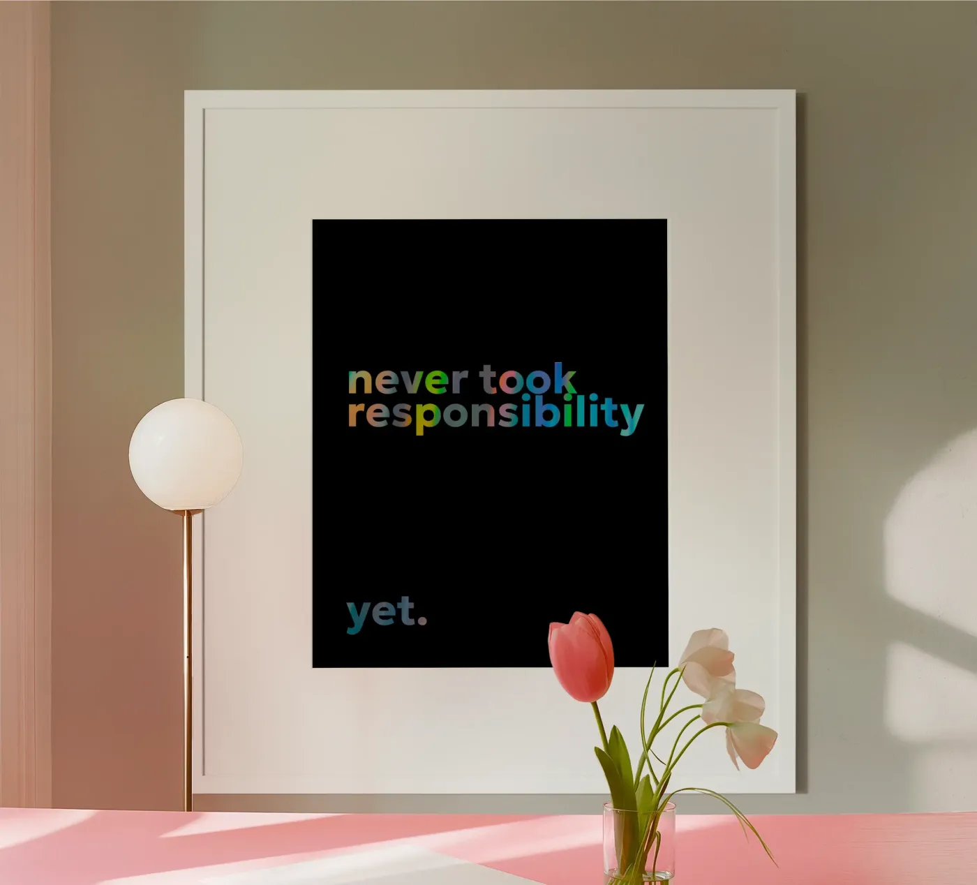 responsibility Poster von pixelflow