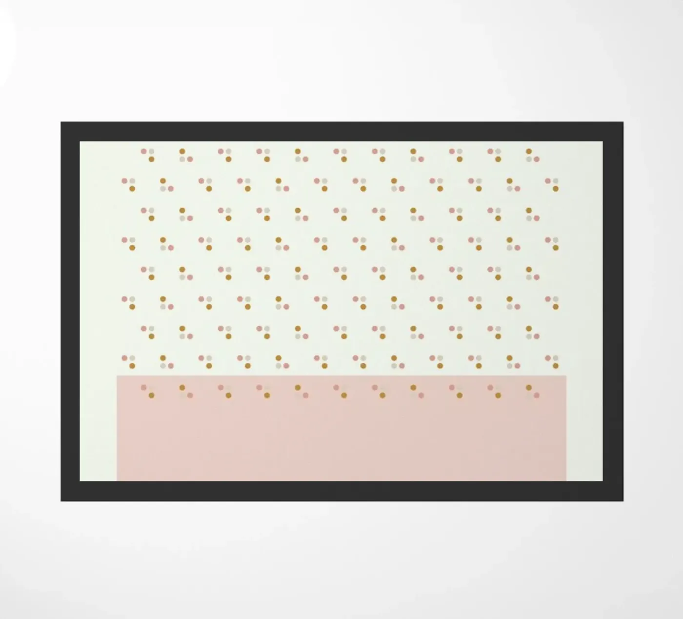 Dotspink doormat by 170QM