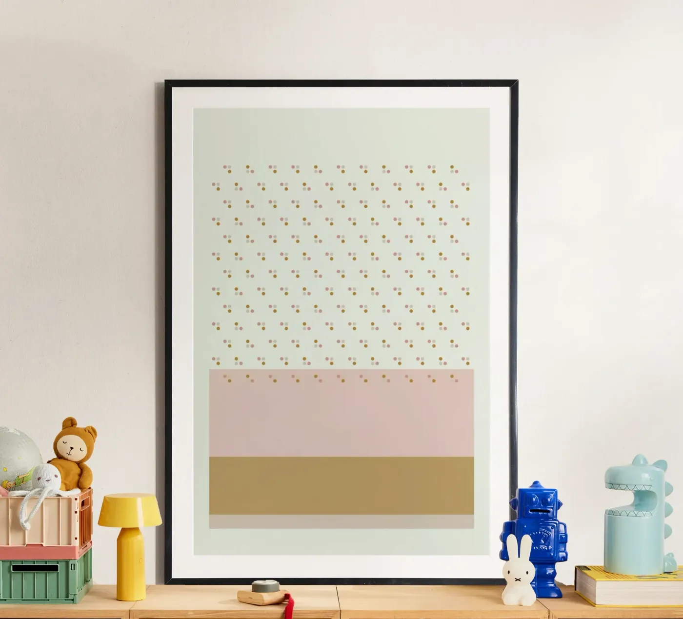 Dotspink poster van 170QM