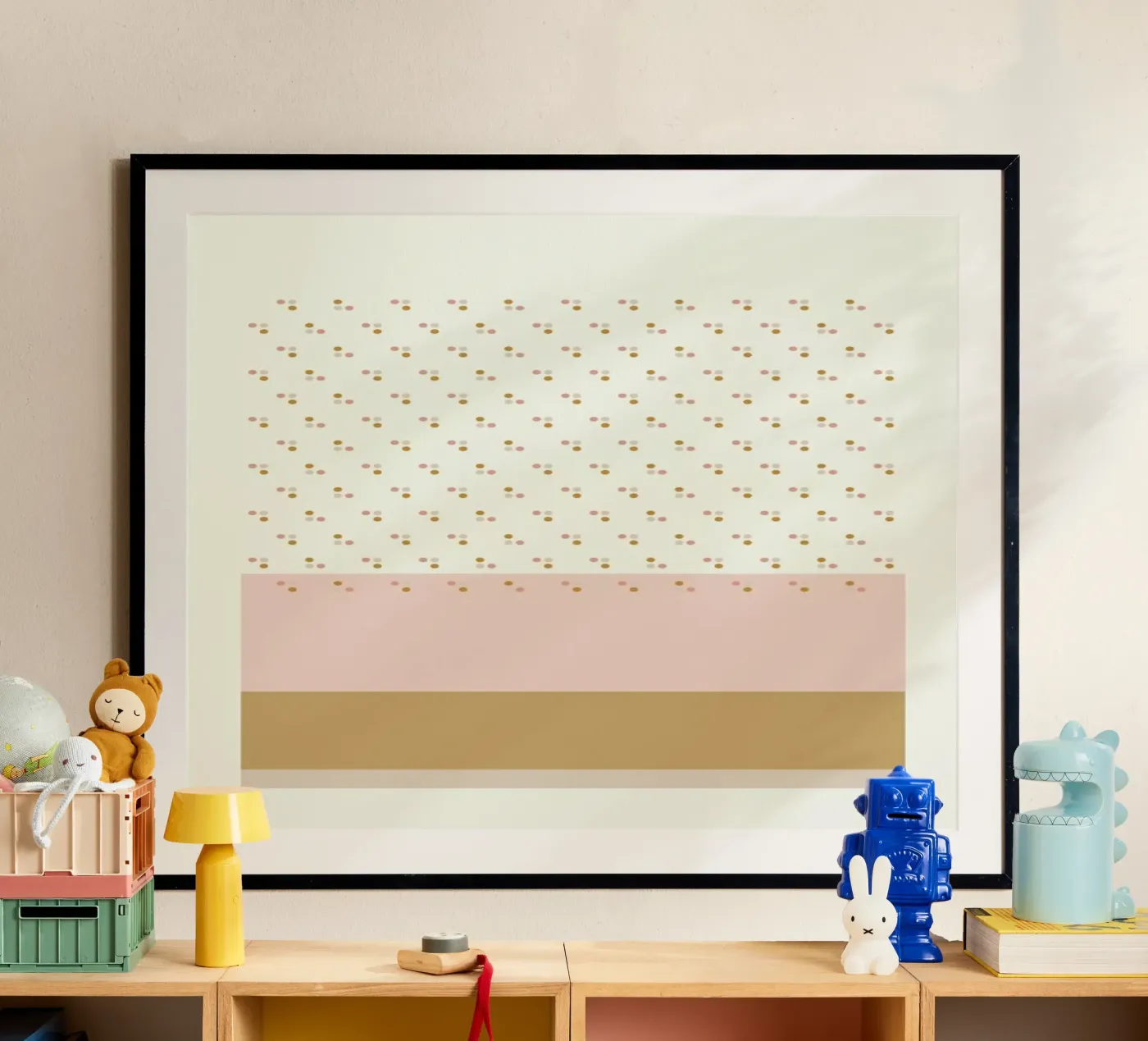 Dotspink poster van 170QM