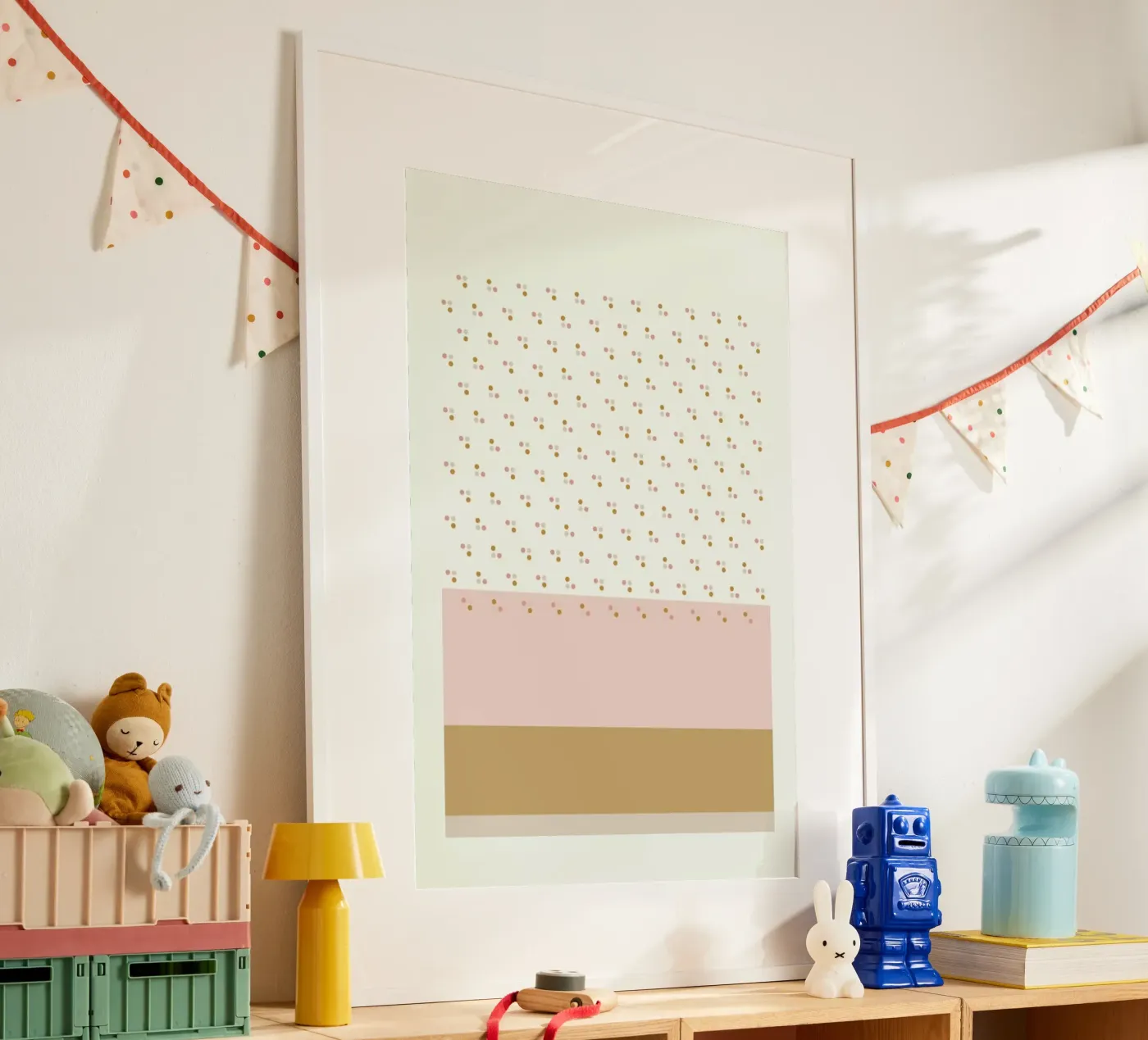 Dotspink poster van 170QM