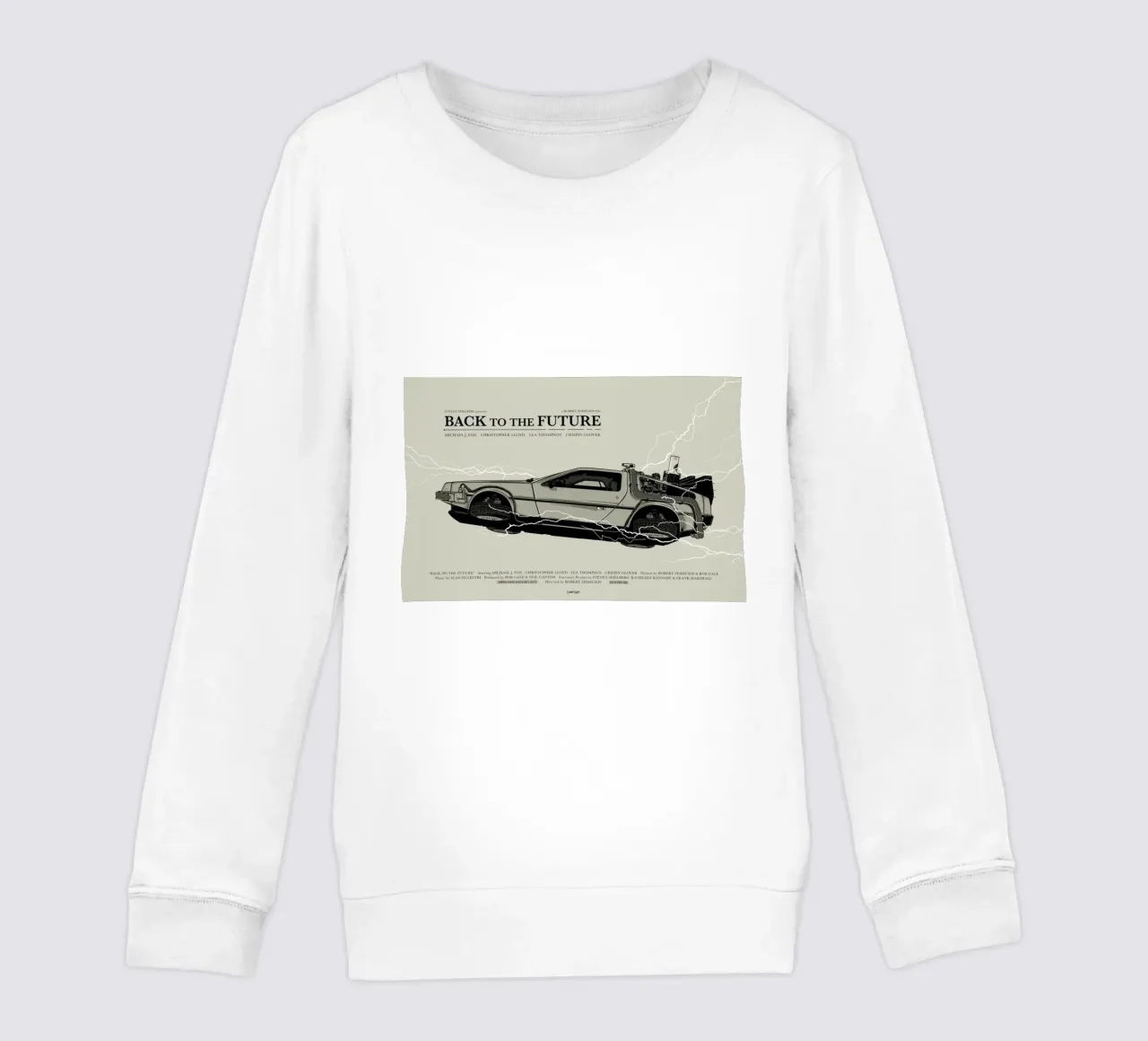B T T F sudadera para niño de Cranio Dsgn
