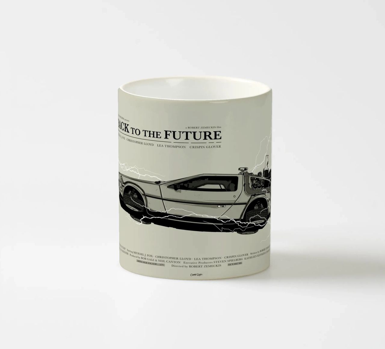B T T F tazza in ceramica da Cranio Dsgn