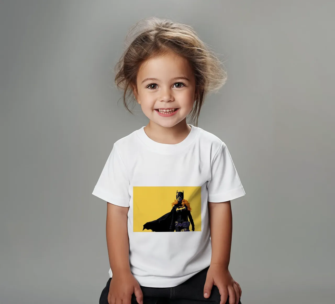 BATGIRL kids t-shirt by Cranio Dsgn