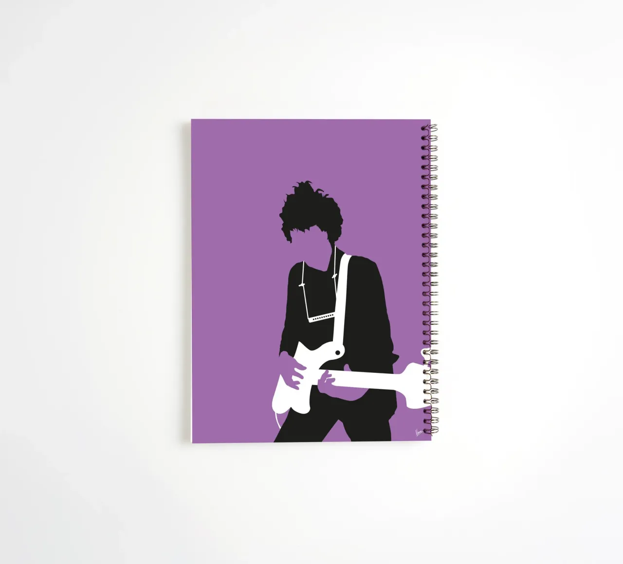 No001 BOB carnet à spirale de Iconic Rockstars