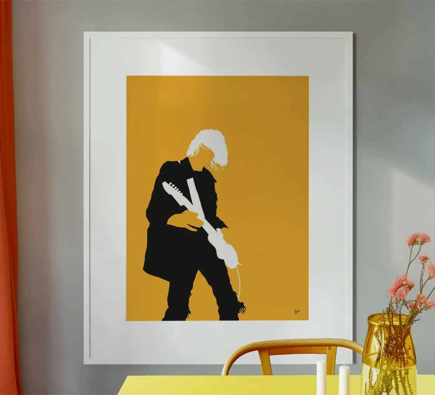 No004 Kurt poster by Iconic Rockstars