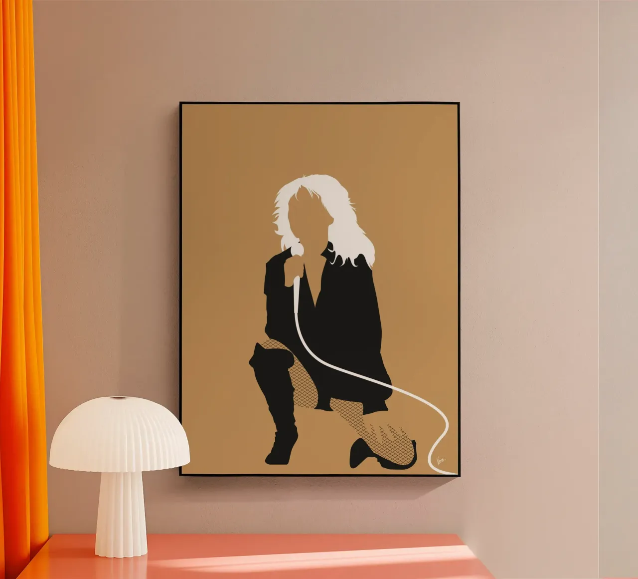 No030 Debby plexiglass da Iconic Rockstars