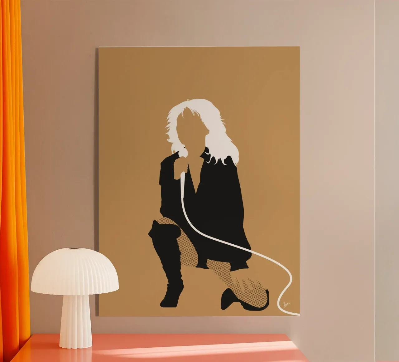 No030 Debby plexiglass da Iconic Rockstars