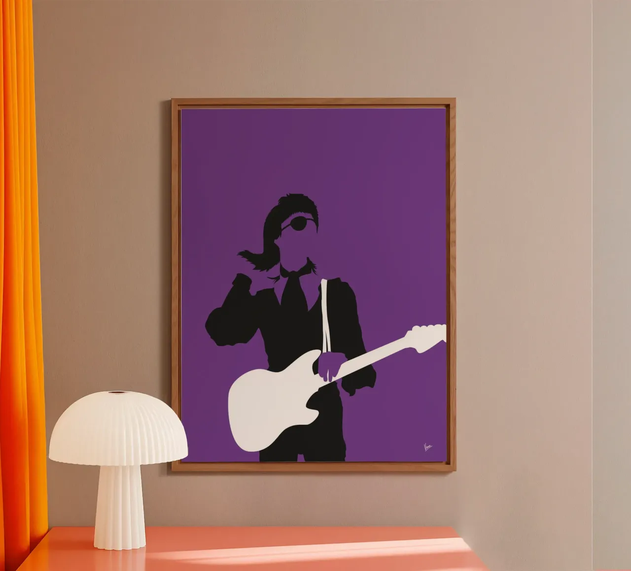 No031 David alluminio dibond da Iconic Rockstars