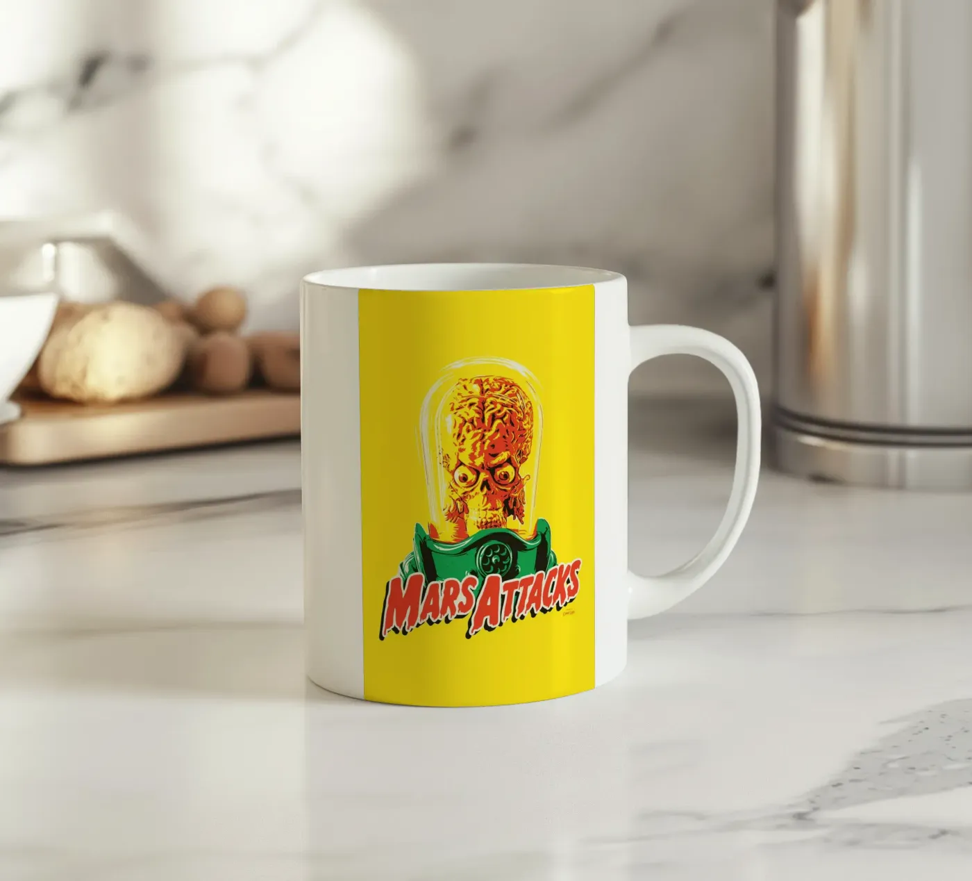 ACK ACK ceramic mug by Cranio Dsgn