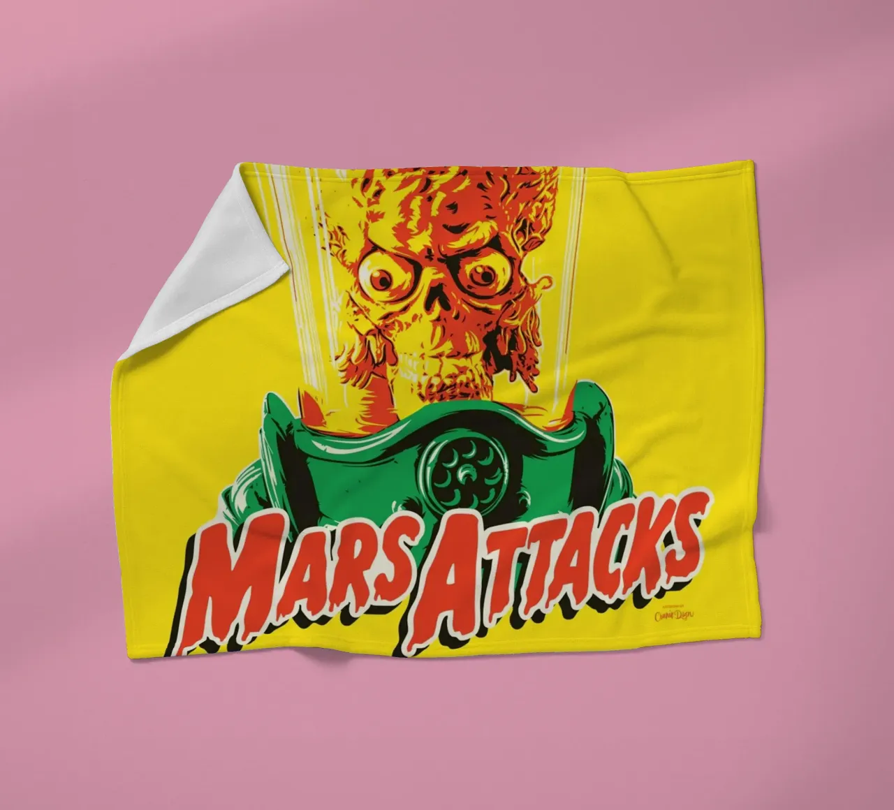 ACK ACK coperta in pile da Cranio Dsgn