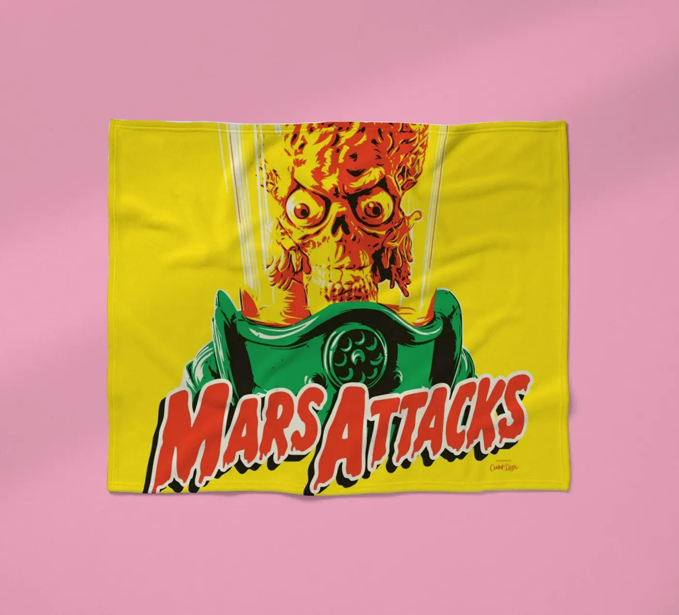 ACK ACK fleecedeken van Cranio Dsgn
