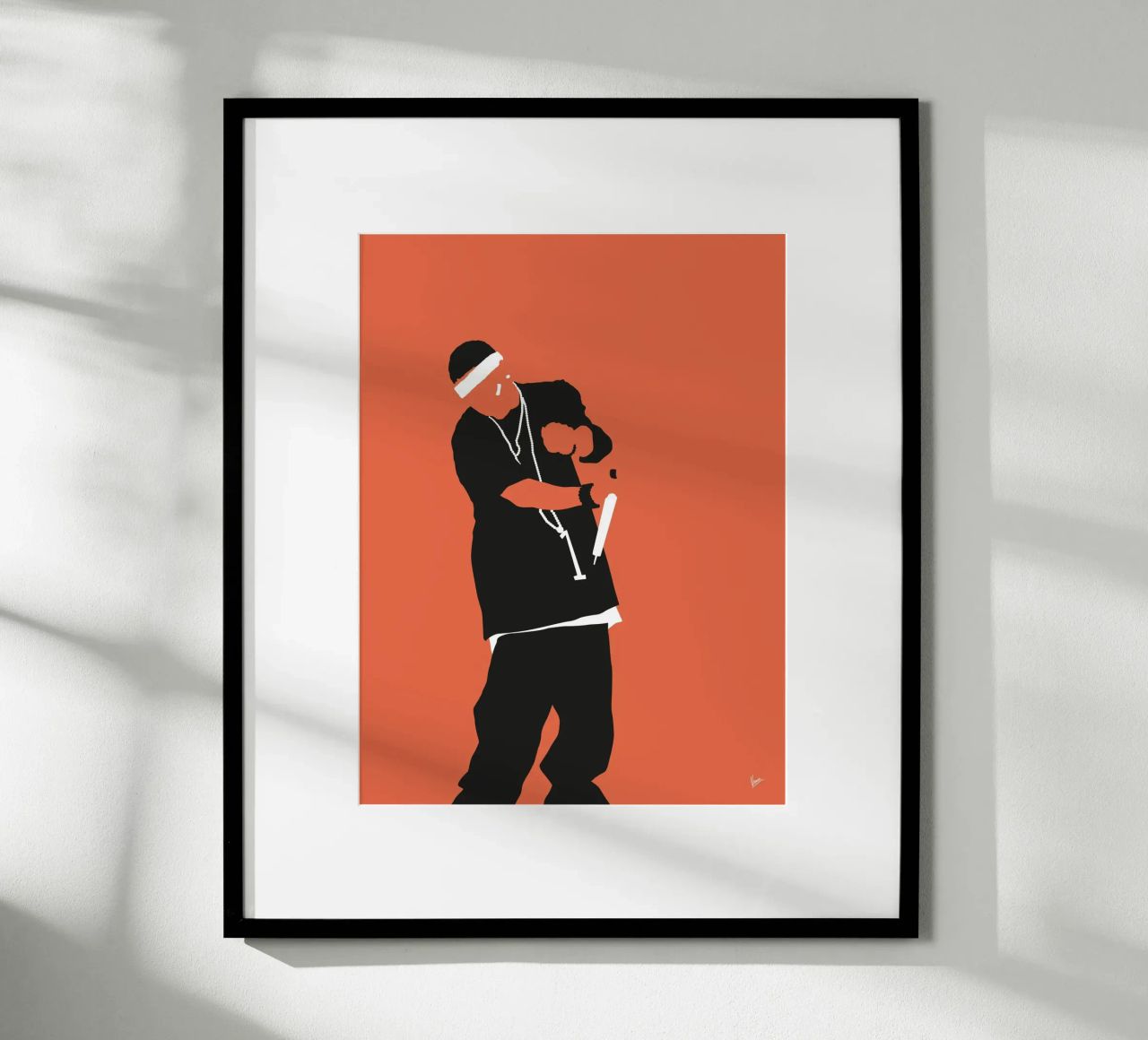 No093 Nelly Poster von Iconic Rockstars