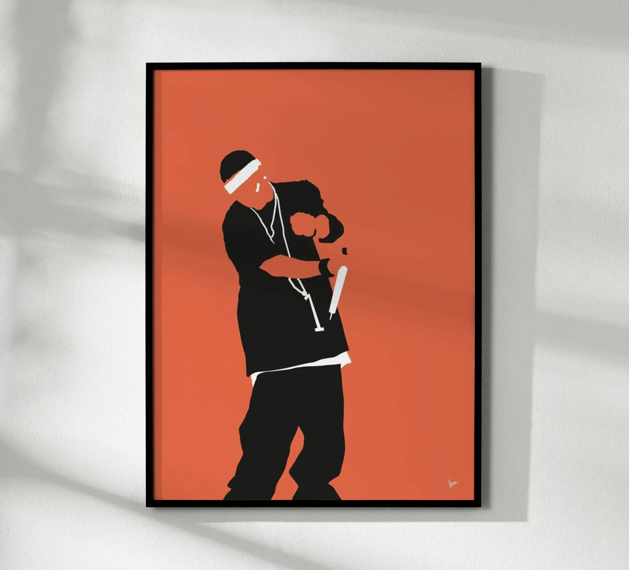 No093 Nelly Poster von Iconic Rockstars