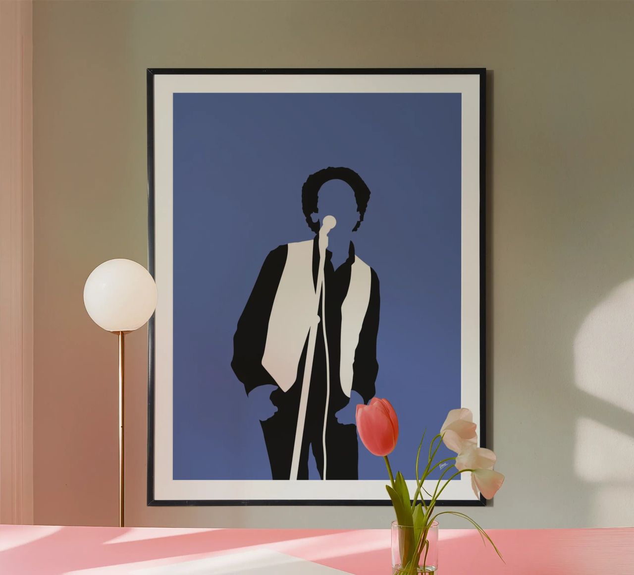 No098 ART GARFUNKEL poster van Iconic Rockstars