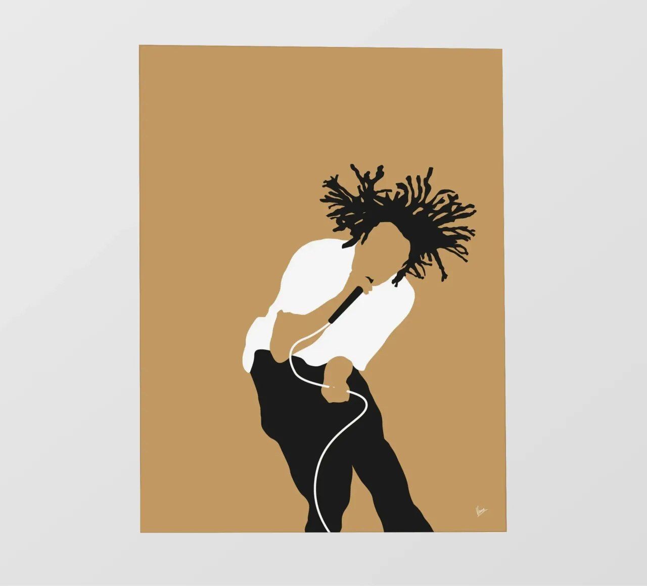 No100 Rage Against the Machine telo in pvc da Iconic Rockstars