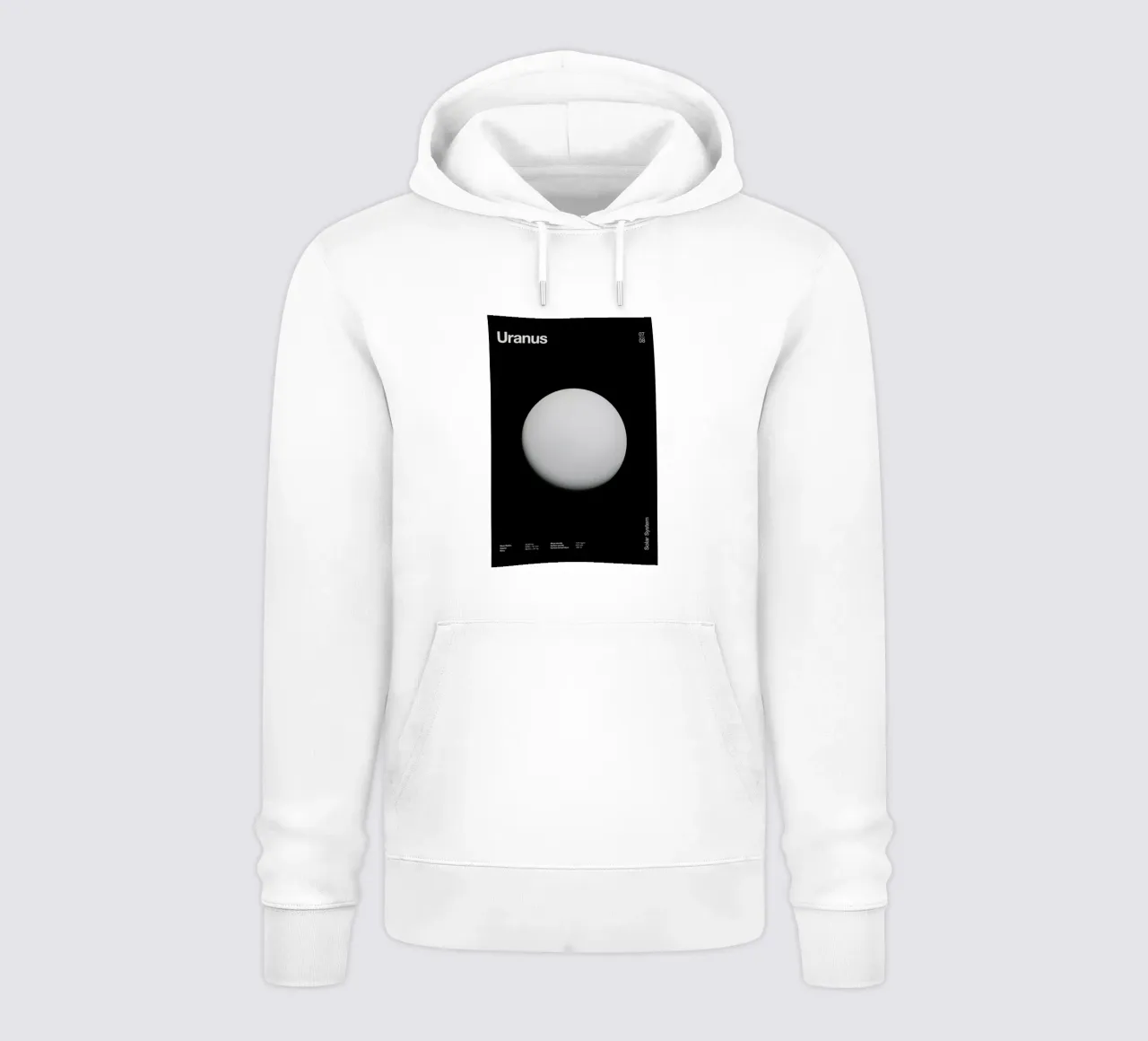 Uranus felpa con cappuccio da Florent Bodart