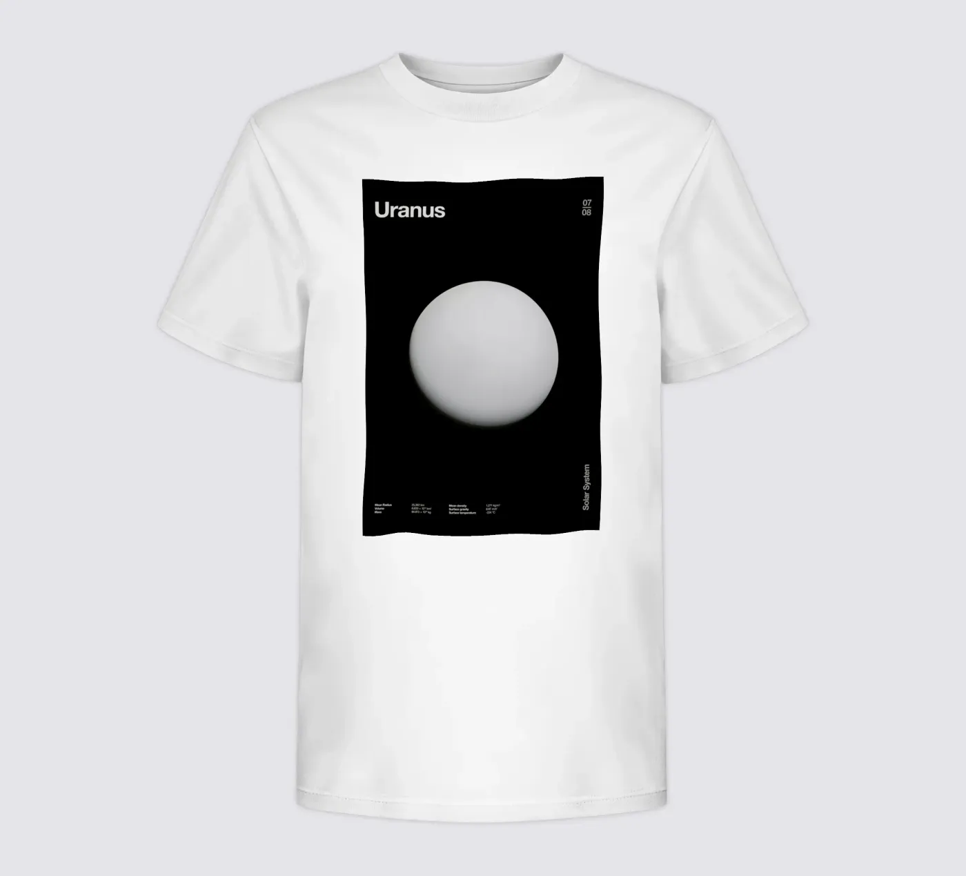 Uranus kinder t-shirt van Florent Bodart