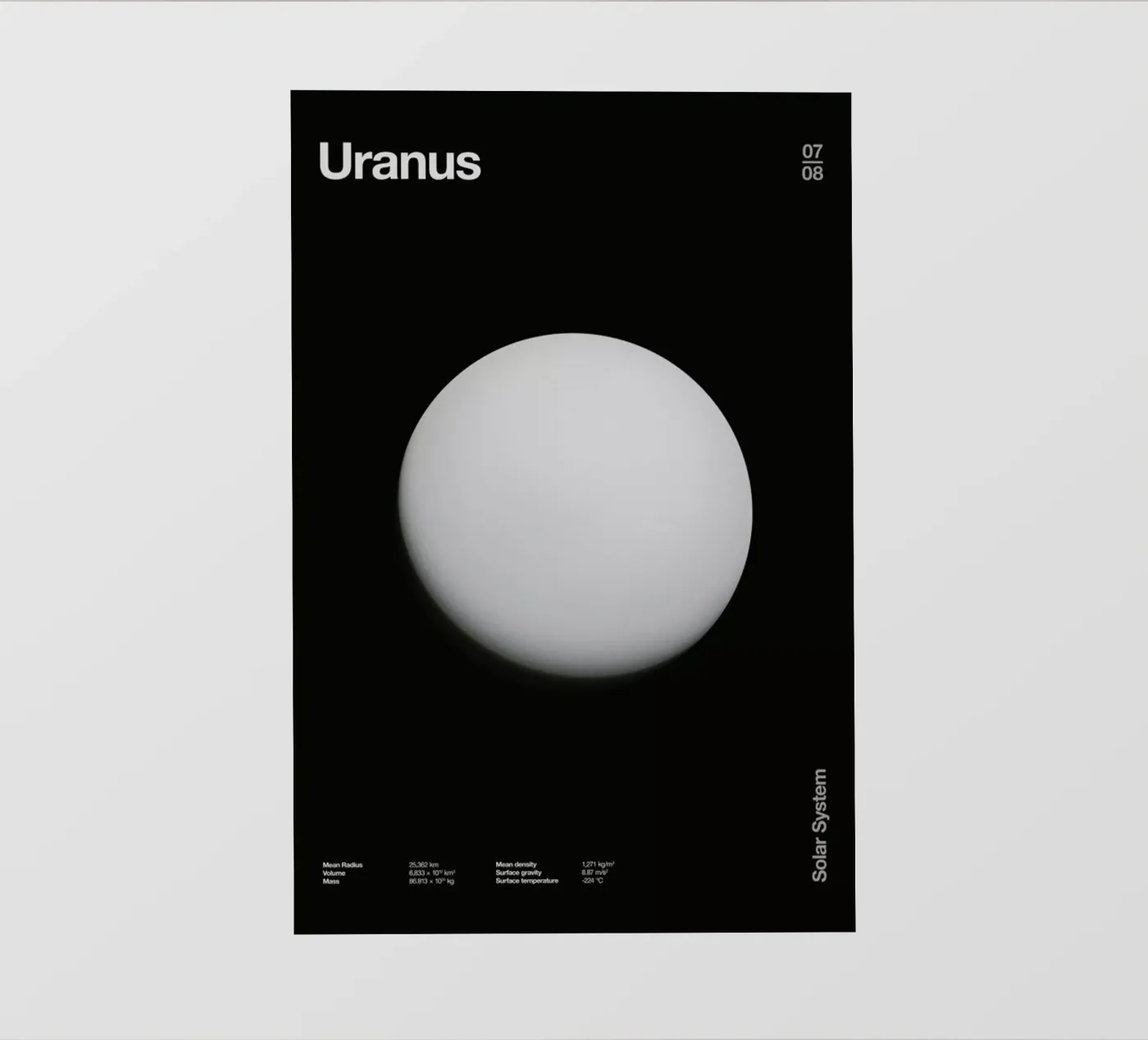 Uranus pellicola backlit da Florent Bodart