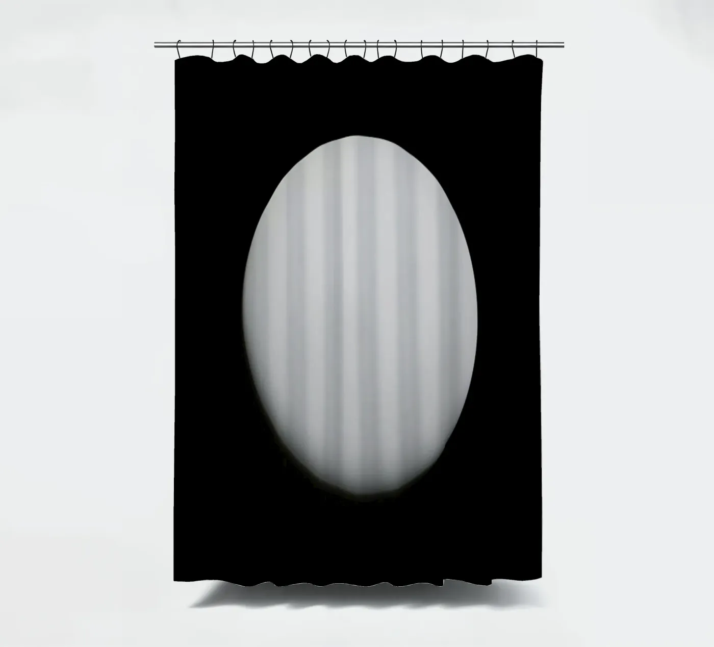 Uranus Duschvorhang von Florent Bodart