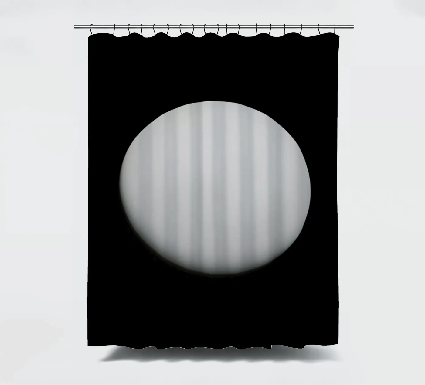 Uranus Duschvorhang von Florent Bodart
