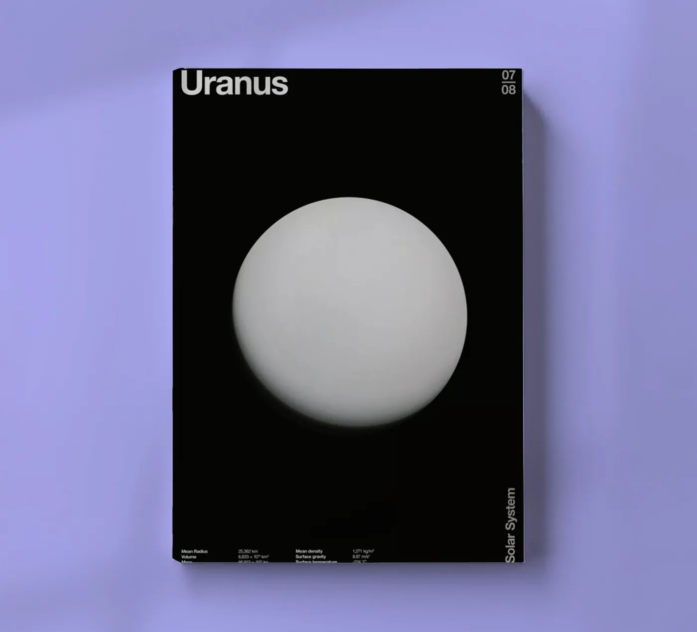 Uranus notebook by Florent Bodart
