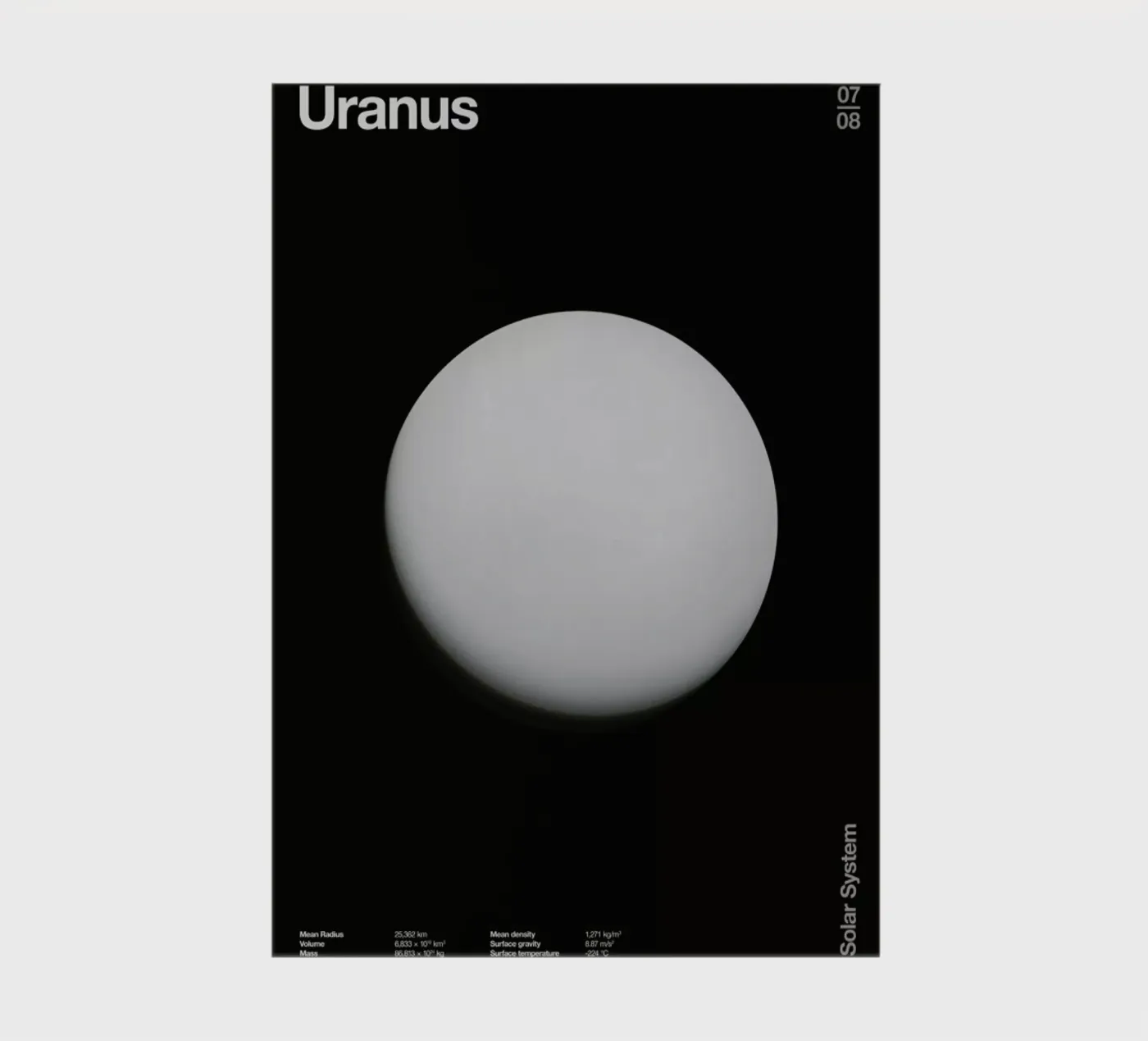 Uranus notebook by Florent Bodart