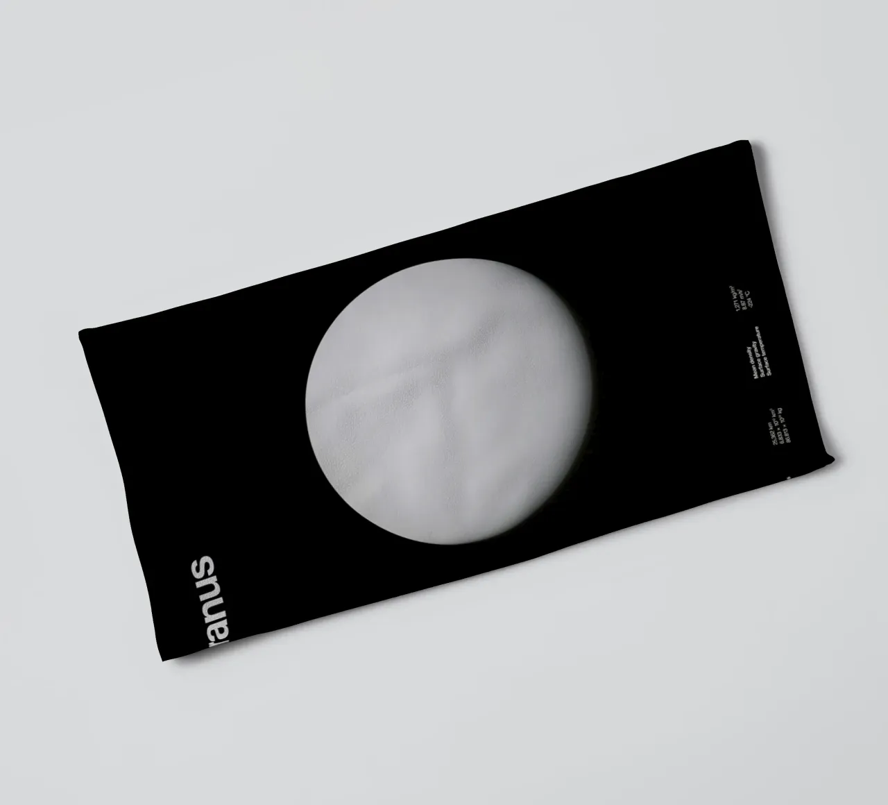 Uranus badhanddoek van Florent Bodart