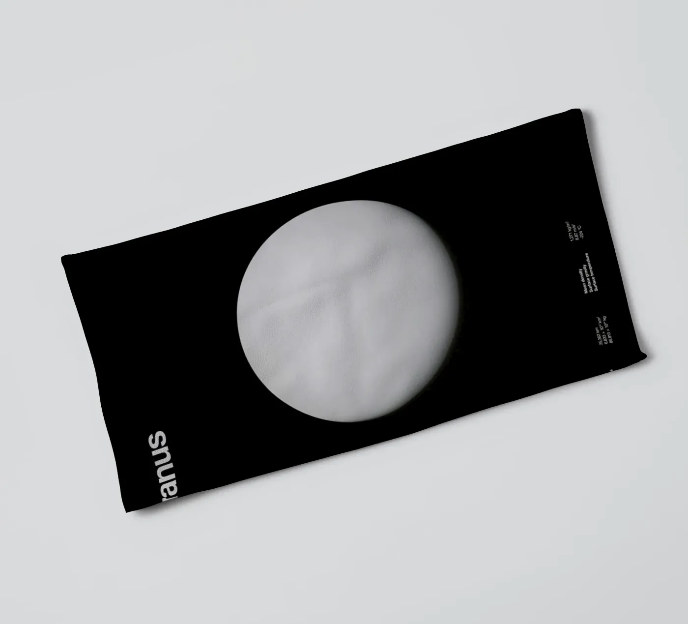 Uranus Handtuch von Florent Bodart