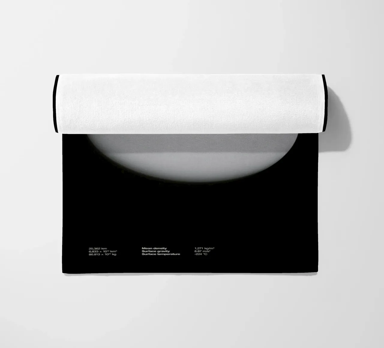 Uranus strandhanddoek van Florent Bodart