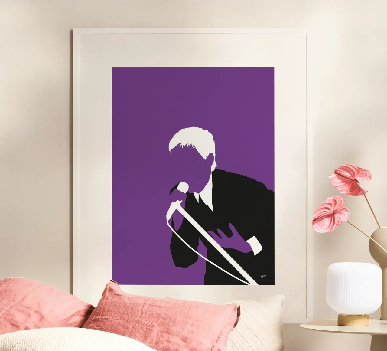 No111 EURYTHMICS carta hahnemühle da Iconic Rockstars