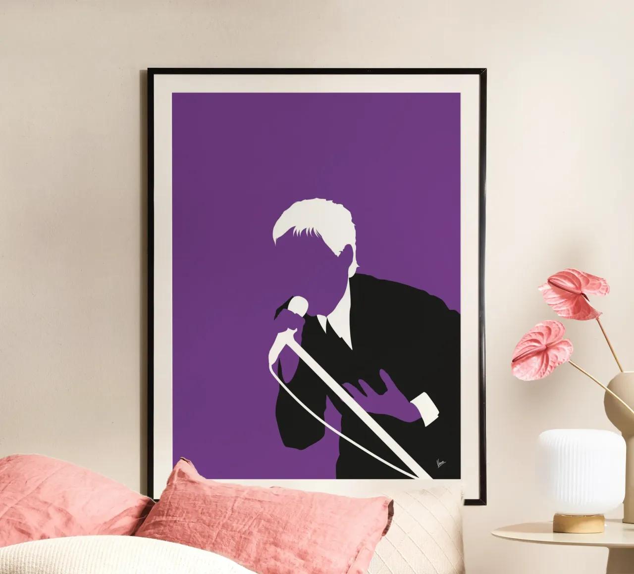 No111 EURYTHMICS carta hahnemühle da Iconic Rockstars