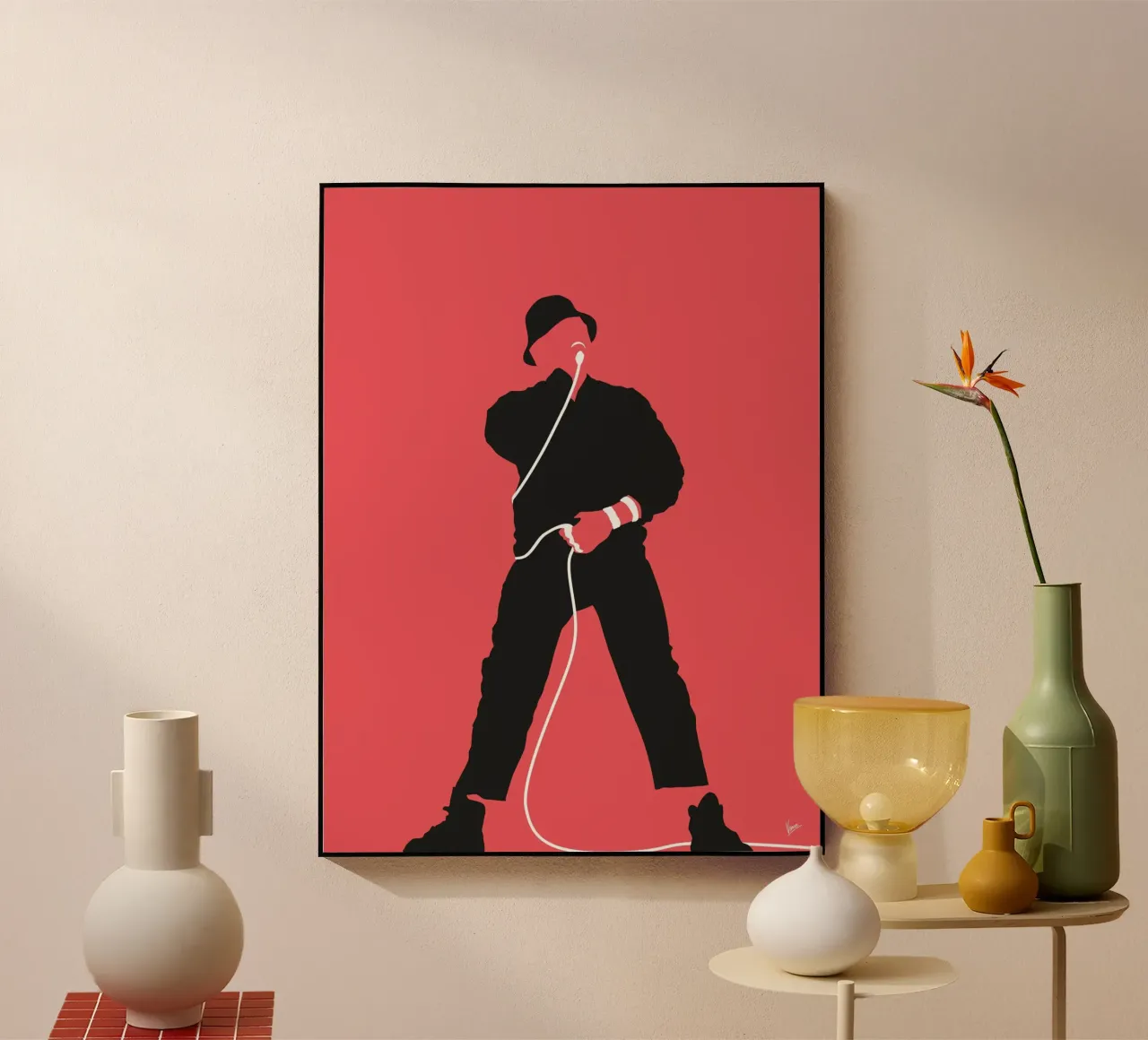 No112 LLCOOLJ plexiglass da Iconic Rockstars