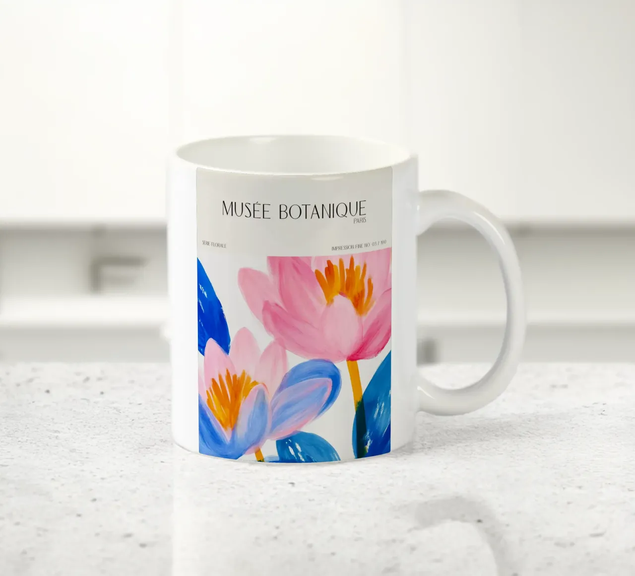 Musée Botanique No 04 tazza in ceramica da treechild