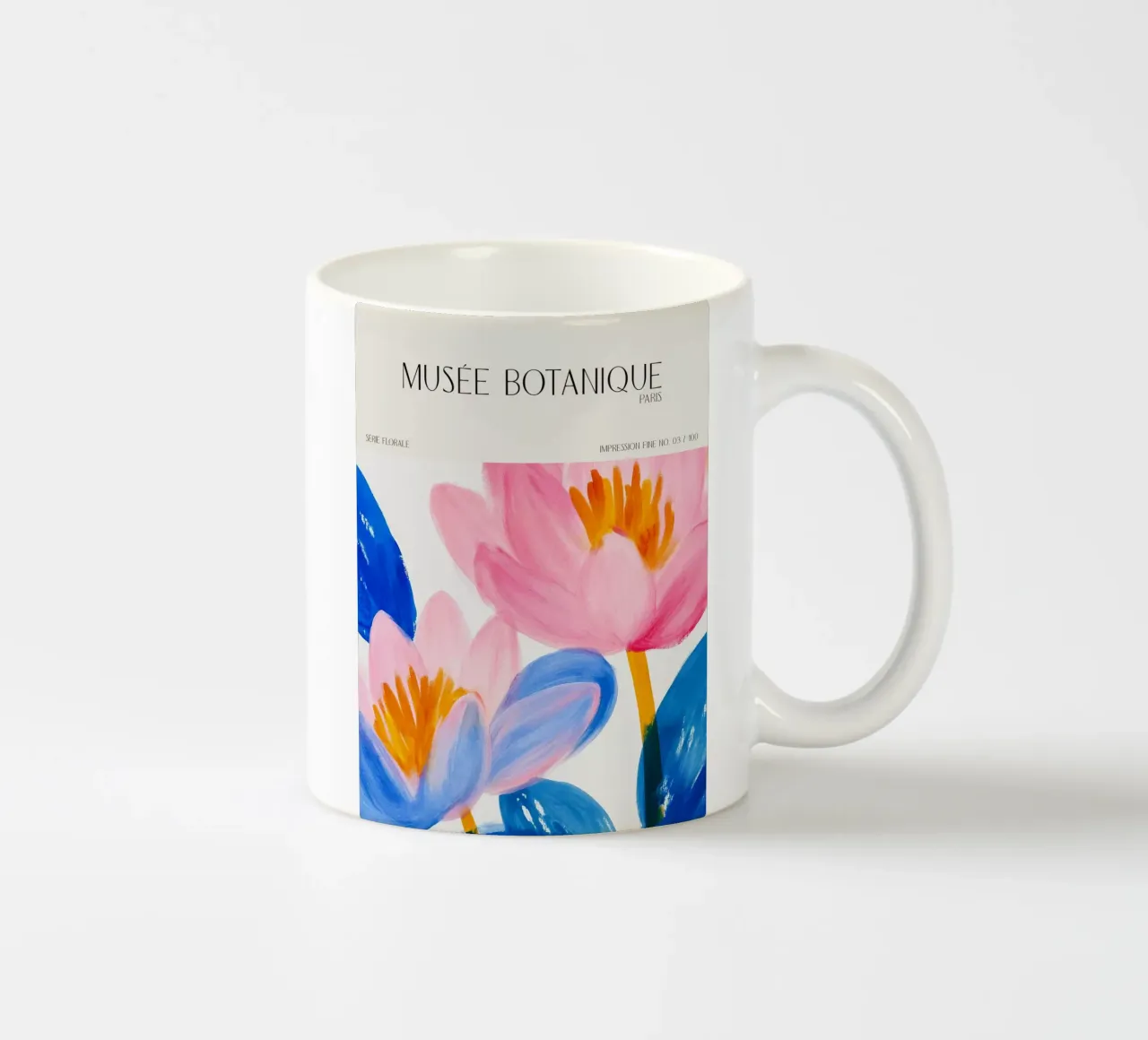 Musée Botanique No 04 tazza in ceramica da treechild