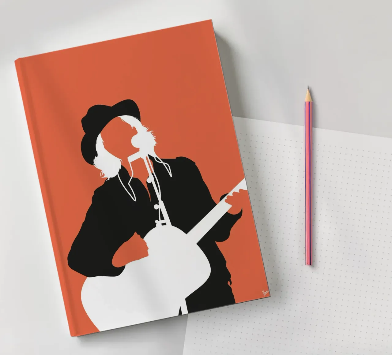 No123 Beck notebook by Iconic Rockstars