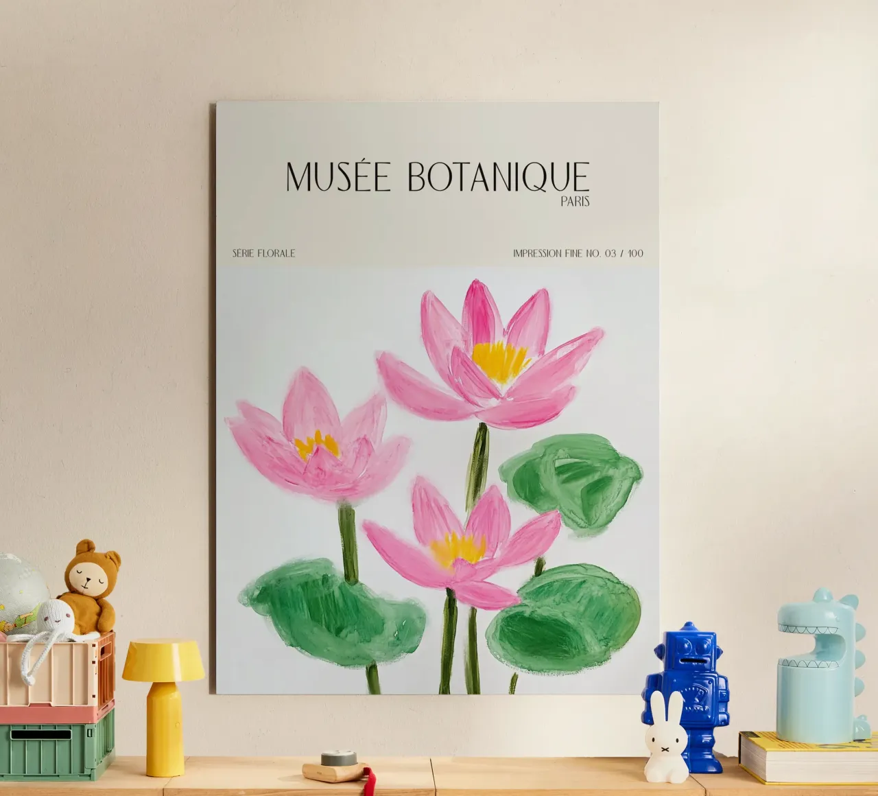 Musée Botanique No 05 alluminio dibond da treechild
