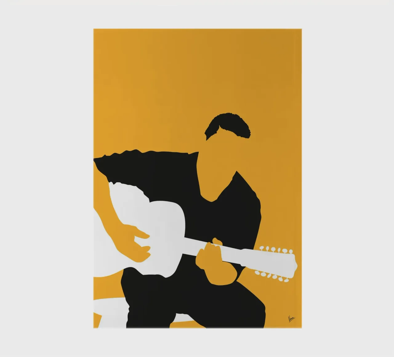 No124 Howlin Wolf notebook by Iconic Rockstars