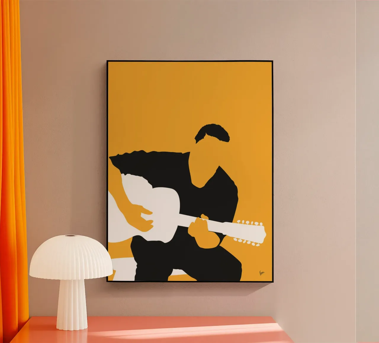 No124 Howlin Wolf plexiglass da Iconic Rockstars