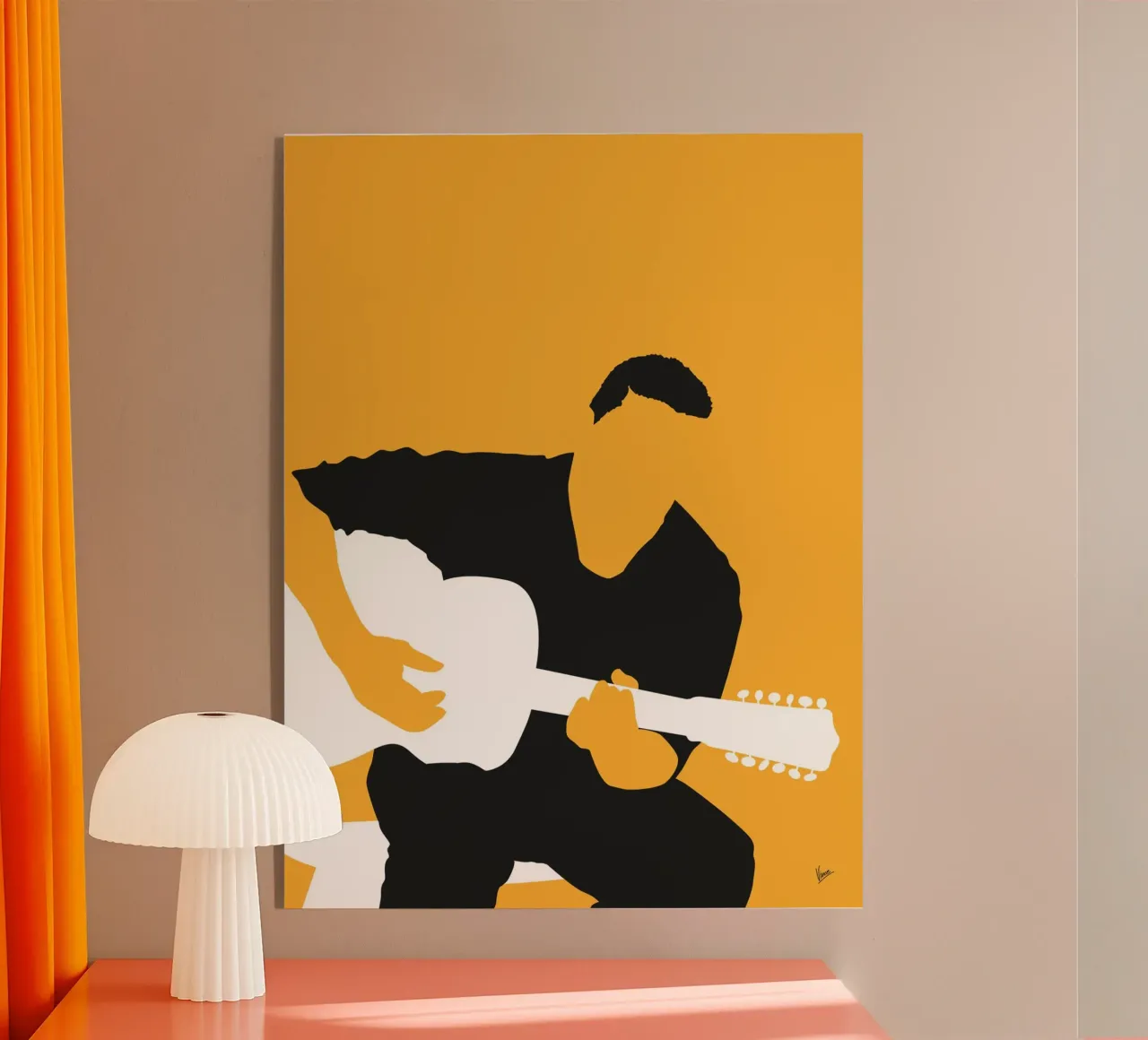 No124 Howlin Wolf plexiglass da Iconic Rockstars