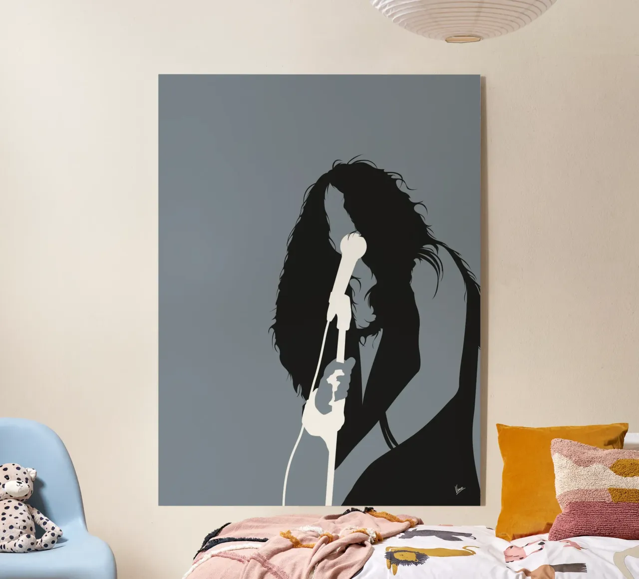 No127 Janis Joplin plexiglass da Iconic Rockstars