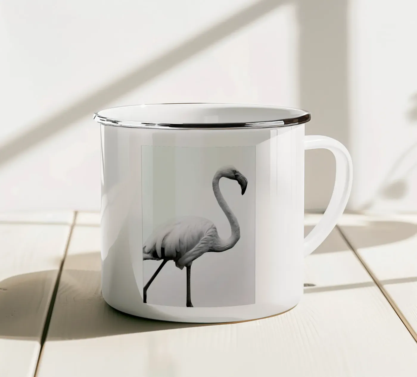 Dancer enamel mug by Shot By Clint
