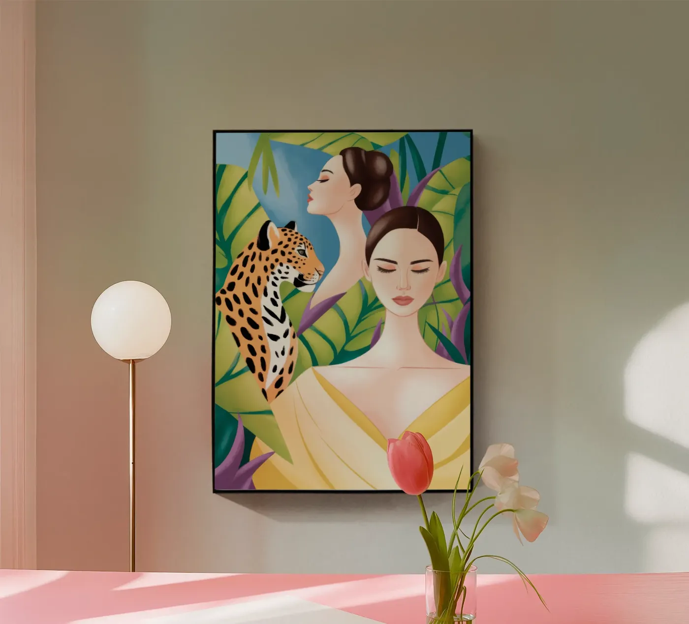 Bellezza della giungla plexiglass da Atelier Tiga