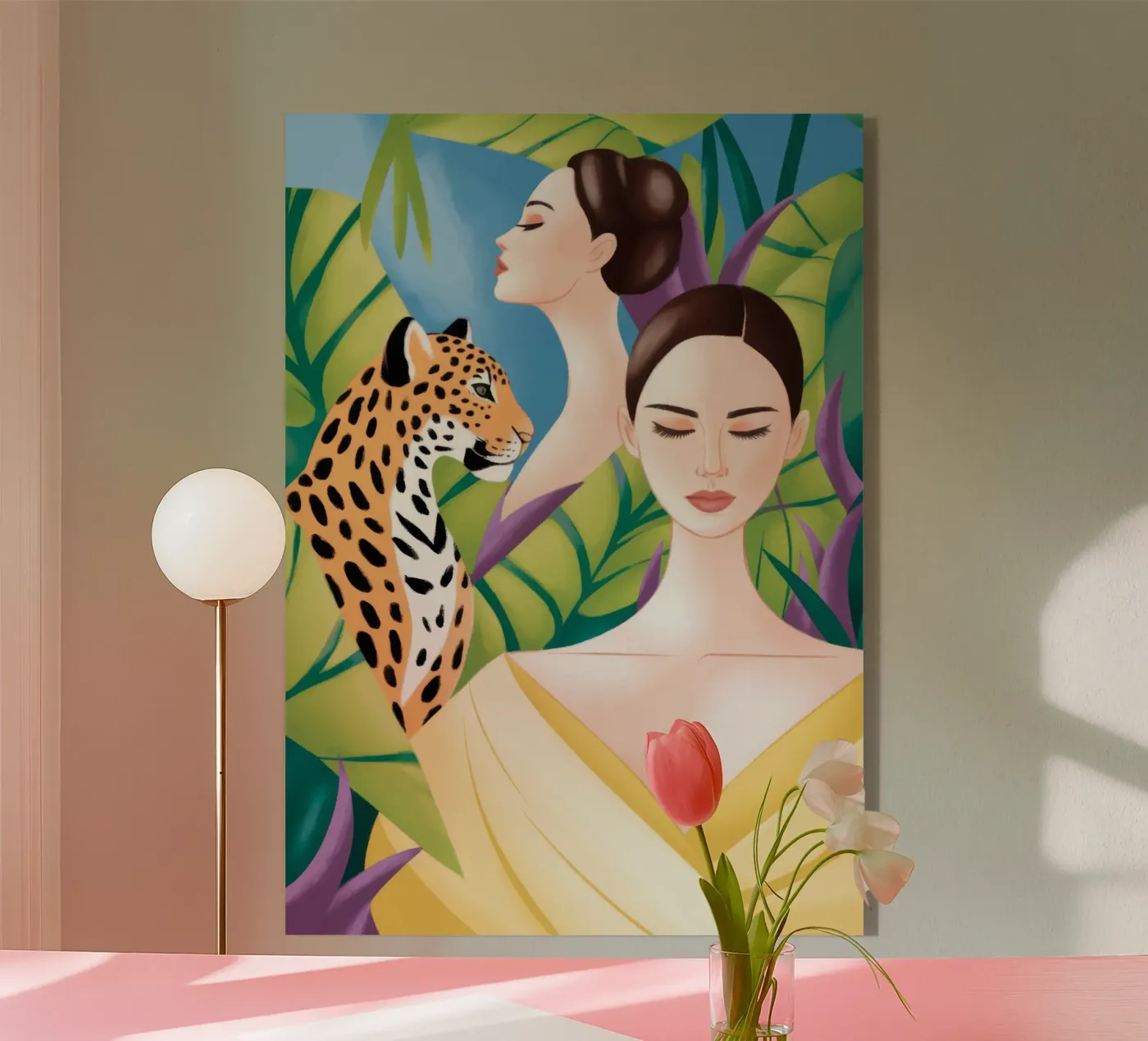 Bellezza della giungla plexiglass da Atelier Tiga